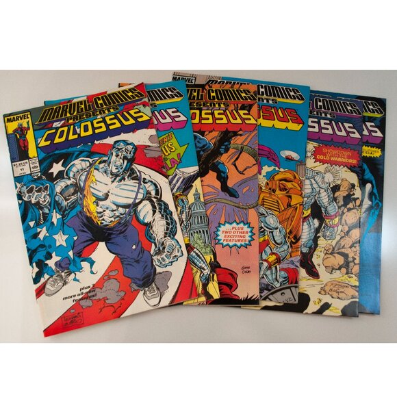 Marvel Comics Presents Colossus 11 12 13 14 15 16 1989 Comic Book Lot X-Men X - Picture 1 of 5